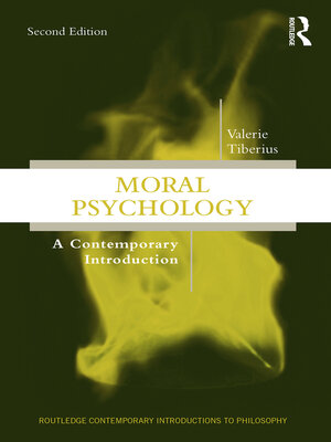 cover image of Moral Psychology